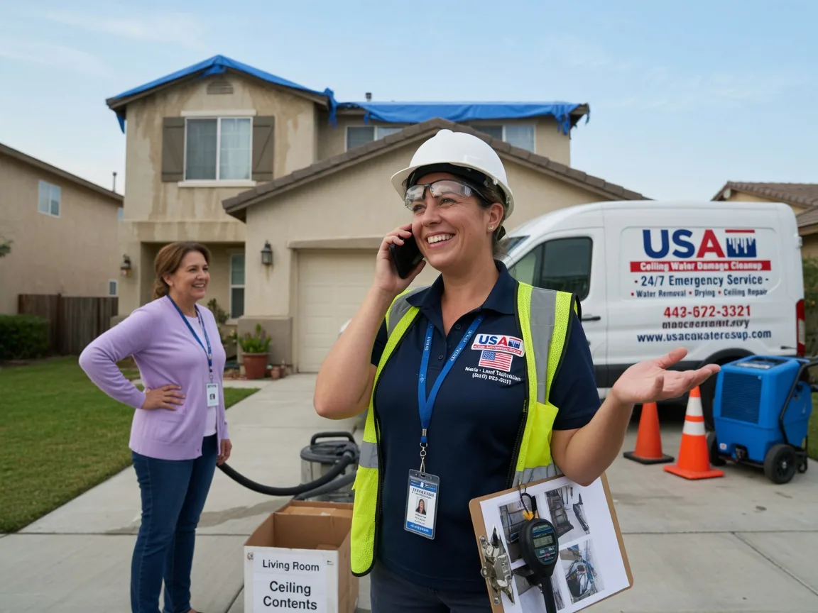 Ceiling Water Damage Restoration Ashley, IL FAQs